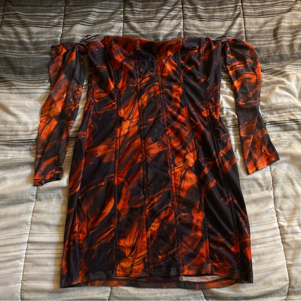 Hazel Mesh Mini Dress Fashion Nova